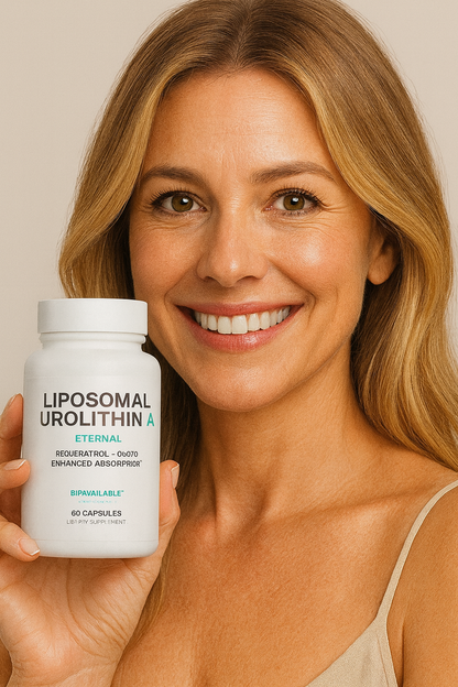 Premium liposomal Urolithin A daily wellness supplement