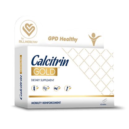 Calcitrin Gold 60 Tablets Dietary Supplement Packaging

