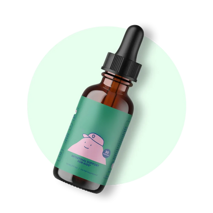 Herbal liquid supplement for children's digestive health