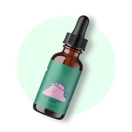 Herbal liquid supplement for children's digestive health