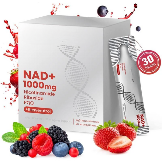NR1000 NAD+ Berry Flavor Drink Mix packaging