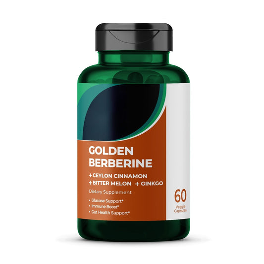 Golden Berberine 500 mg Bottle