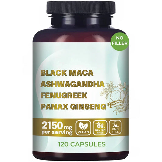 Why Not Natural Black Maca Complex bottle front view