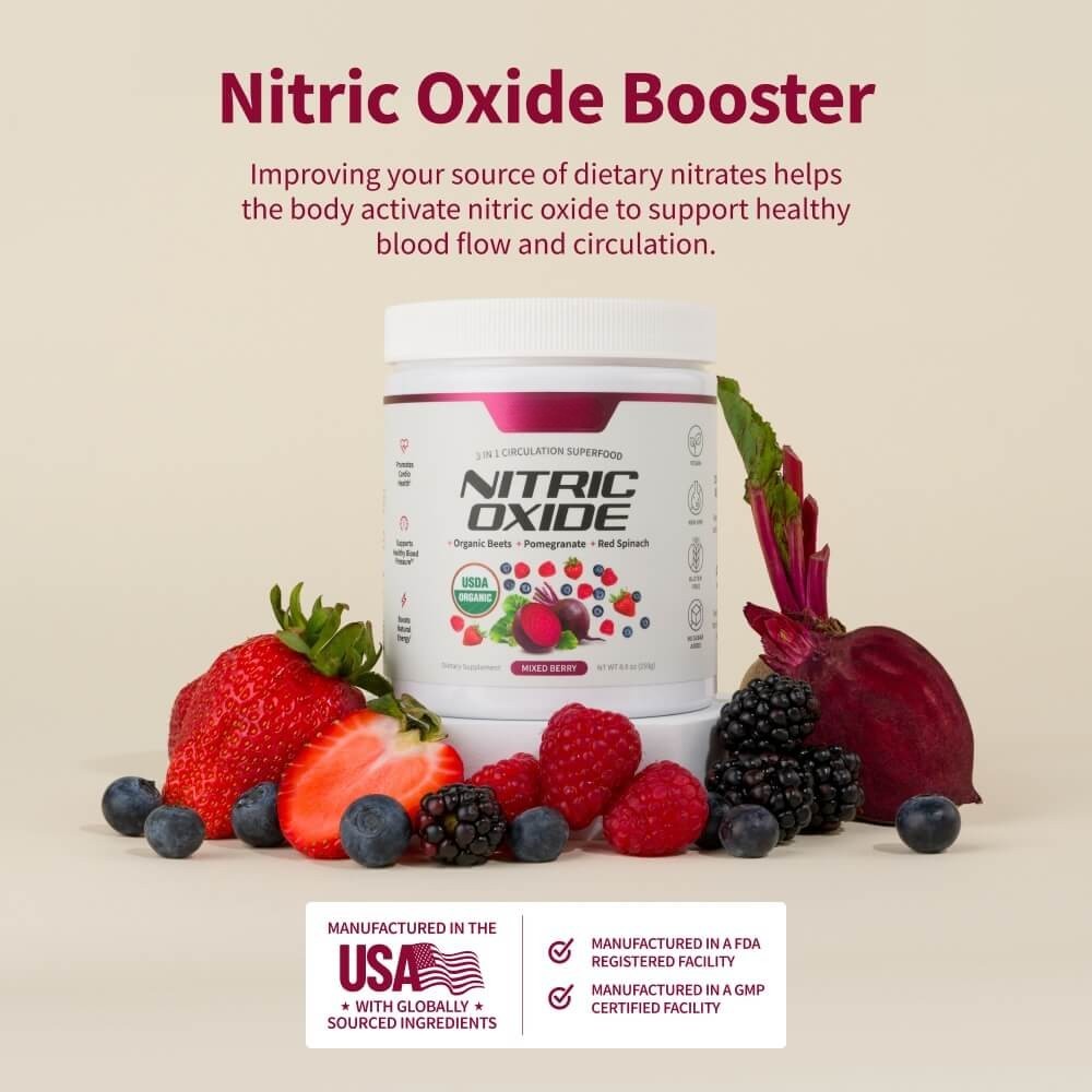 USDA Organic Nitric Oxide Booster
