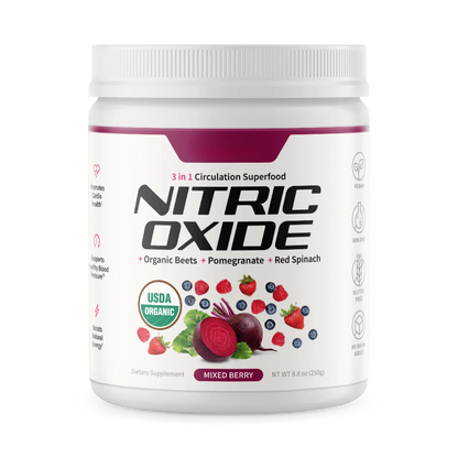 Supplements Nitric Oxide Organic Beets Powder Jar