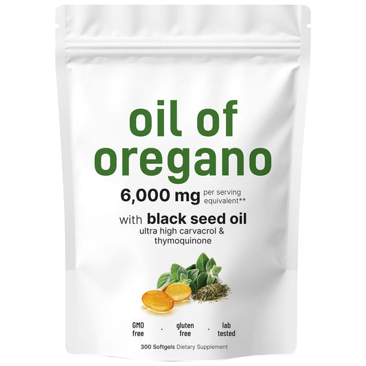 Black Seed Oil Supplement Capsules 300 Count